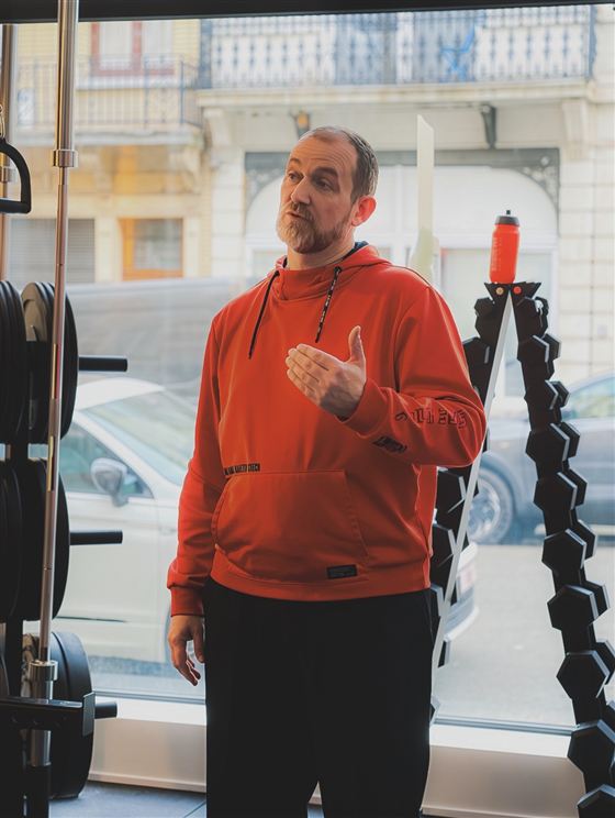 Alexis Toulet, coach sportif chez Aesthetic Studio à Bruxelles